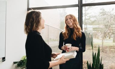 2 people Networking
