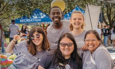 A group of student leaders