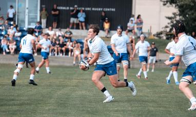 TWU students playing rugby