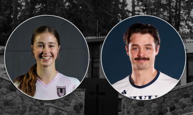 Portrait of Taylor Roxburgh and Kya Thackwray