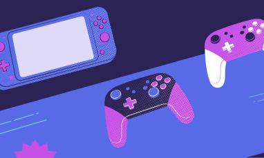 graphics of video game equipment