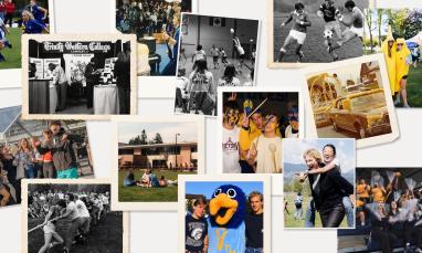 collection of photos from the TWU Archives