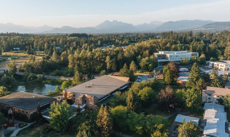 langley campus aerial photo 2022