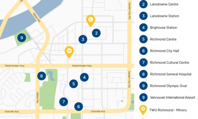 richmond campus map