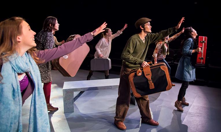 preview of a theatre show showcasing actors and scenes