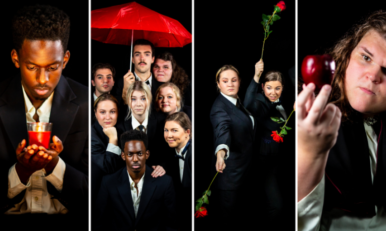 preview of a theatre show showcasing actors and scenes