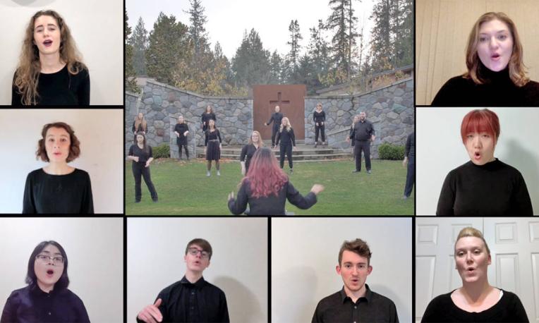A virtual choir.