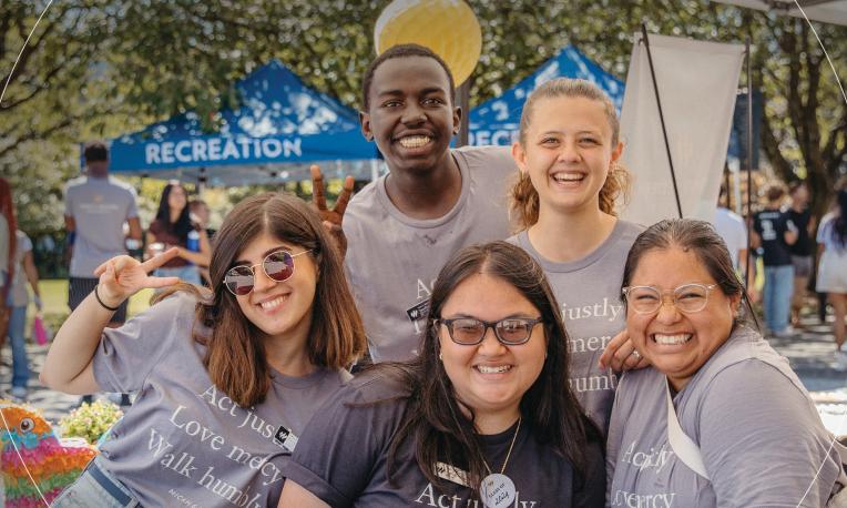 A group of student leaders