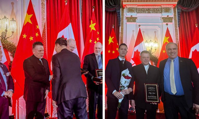 Phil Laird receives Ambassador Award