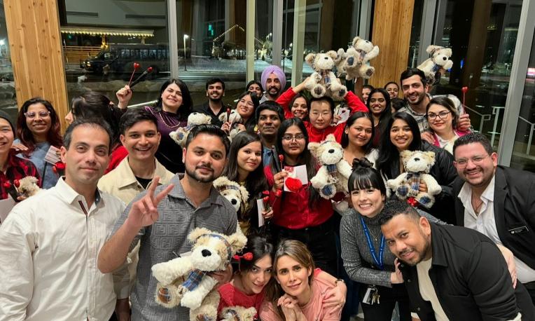 Niloufar and grad students