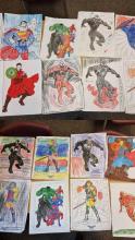 kids art project sitting on table