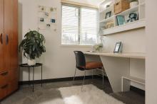 a study corner in DeVries Centre