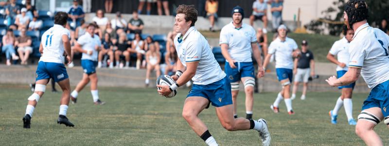 TWU students playing rugby