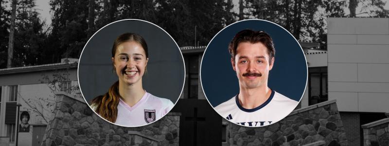 Portrait of Taylor Roxburgh and Kya Thackwray