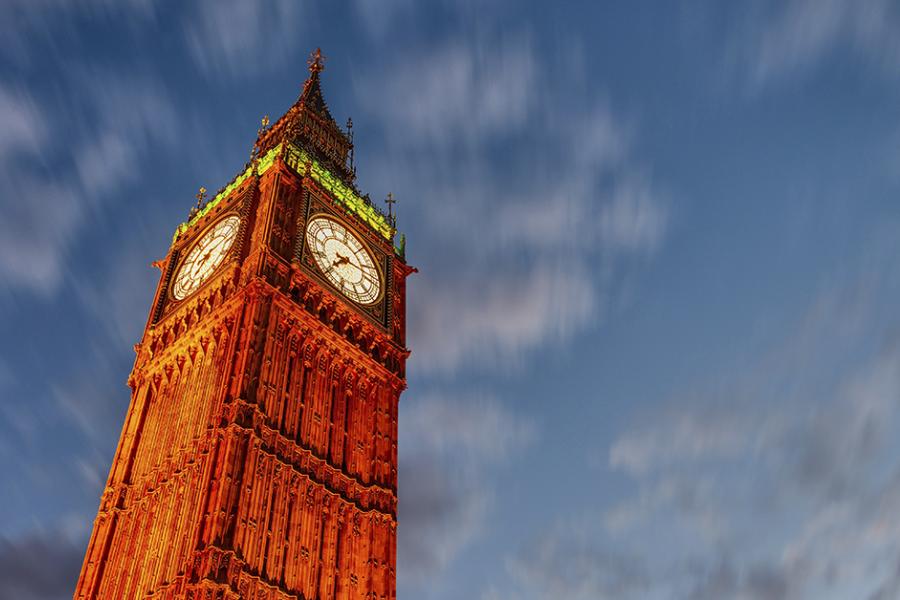 Big Ben clock in London