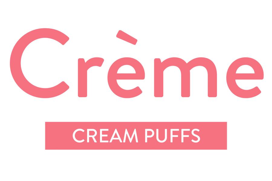 Creme cream puffs logo