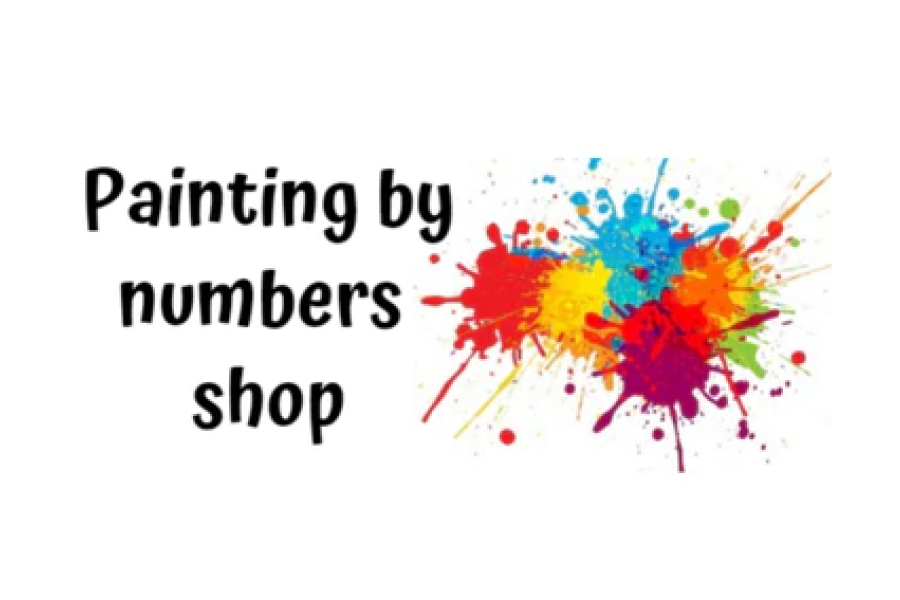 Painting by numbers shop logo