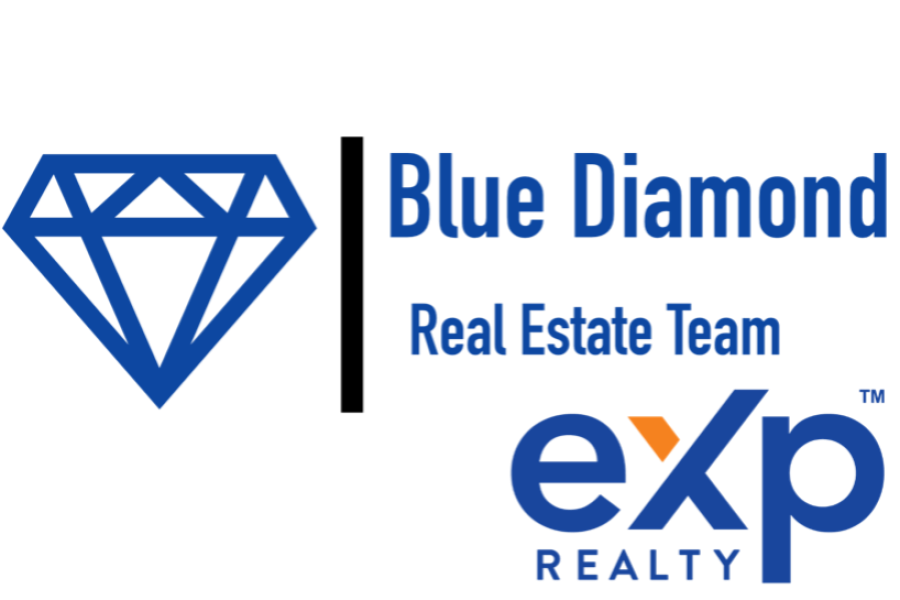 blue diamond real estate logo