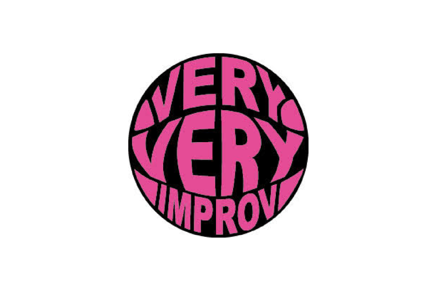 very very improv logo