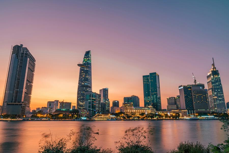 Ho Chi Minh City, Vietnam skyline