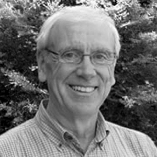 David Rushton in black and white