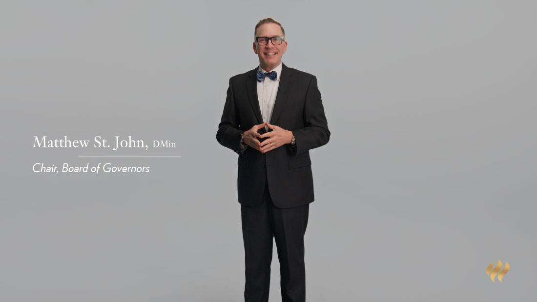 Matthew St. John, Chair, Board of Governors