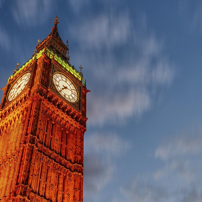 Big Ben clock in London