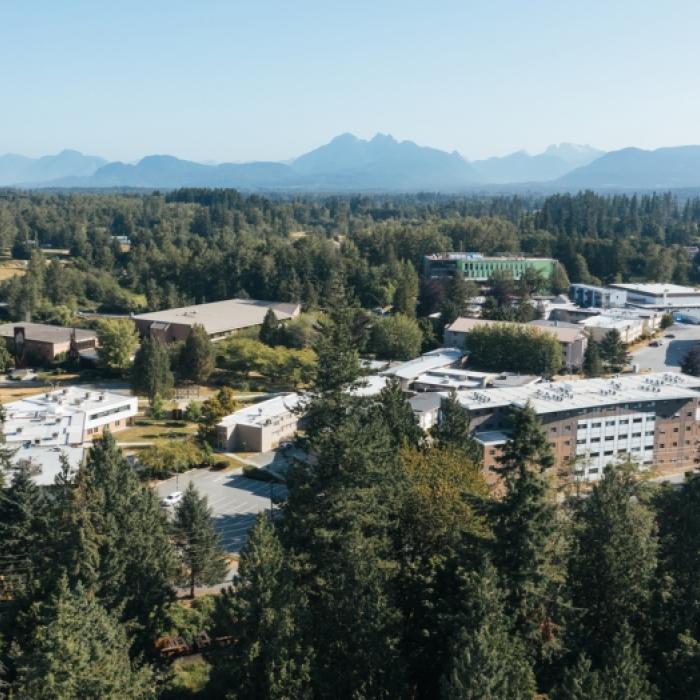 Trinity Western University Langley Campus Aerial Photograph