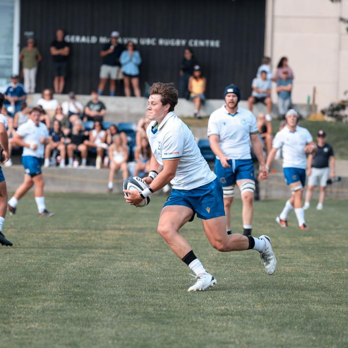 TWU students playing rugby