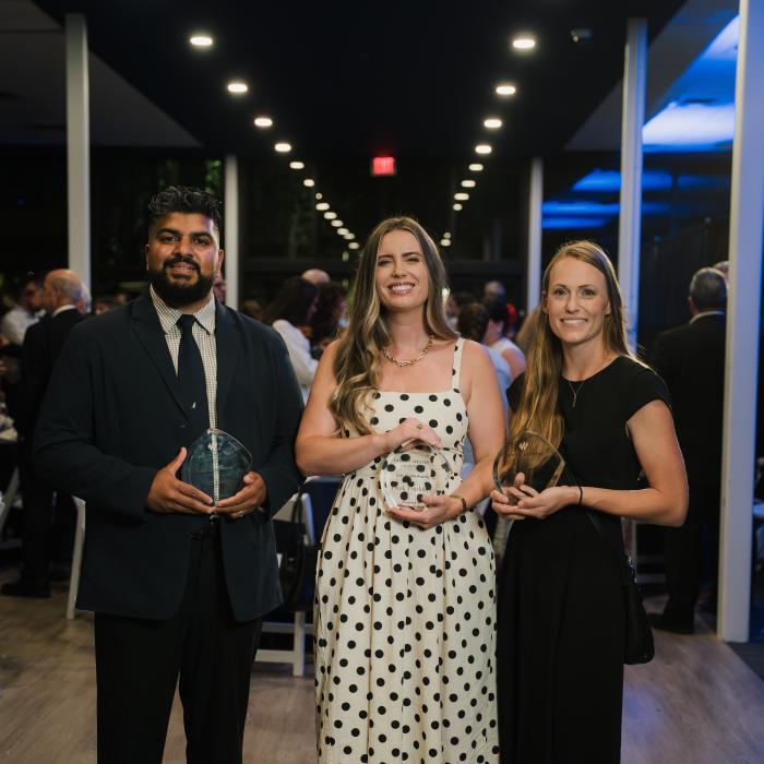 Portrait of the 2025 Alumni Award recipients
